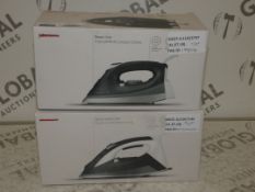 Lot to Contain 3 Boxed John Lewis And Partners Steam Irons RRP £20 Each (1996976)(ret00126327)(