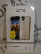 Lot to Contain 3 Boxed LuMee 2 iPhone 6 Phone Cases With Professional Back Light For Perfect Selfies