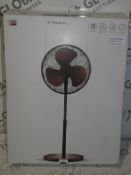 Boxed 16inch John Lewis and Partners Pedestal Stand Fan RRP £60 ret(00231931)(Viewing Or