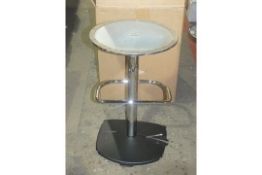 Calagaris New York Designer Bar Stool Base Only (Viewings Or Appraisals Highly Recommended)