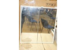 John Lewis and Partners Outline LED Light up Mirrored Bathroom Cabinet RRP £550 (1765004)(In Need Of