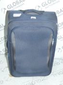 Small Navy Blue 2 Wheeled Greenwich Suitcase (ret00269529)(Viewings Or Appraisals Highly