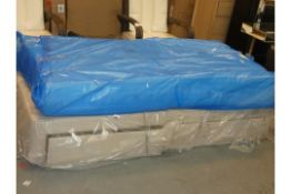 90cm John Lewis Bed Base With 1000 Pocket Sprung Ortho Premier Mattress RRP £300 (980821)(Viewing