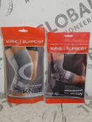 Lot to Contain 5 Assorted Live Up Support Knee Supports