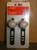 Lot to Contain 7 Joby Bike Mount Light Packs Combined RRP £70