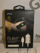 Lot to Contain 10 Jivo Bullet Chargers with Connector Made for iPad, iPhone and iPod Combined RRP £