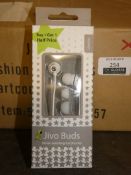 Lot to Contain 20 Jivo Buds Earphones Combined RRP £200