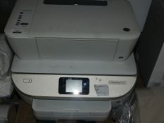 Lot To Contain 2 Assorted HP All In One Printer Scanner Copiers RRP £90 (748446) (Viewings And