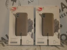 Lot To Contain 5 Brand New Torrey Lander Designer iPhone X Cases Combined RRP £300