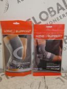 Lot to Contain 5 Assorted Live Up Support Knee Supports