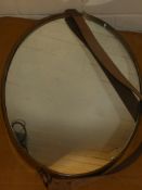 Boxed Antique Brass Framed Ronda Oval Wall Hanging Mirror RRP £100 (1573502) (The Mirror Has A