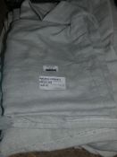 Croft Collection Linen Superkingsize Duvet Cover Set RRP £100 (ret00485566)(Viewing And Appraisals