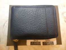 Boxed Brand New Octovo Bird Cage Women Wallet In Blue RRP £65