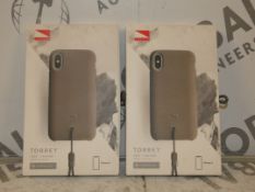 Lot To Contain 5 Brand New Torrey Lander Designer iPhone X Cases Combined RRP £300