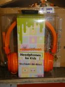 Box to Contain 10 Nickelodeon Headphones for Kids in Orange Combined RRP £100