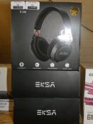 Lot To Contain 4 Boxed Pairs Of Eksa E100 Headphones Combined RRP £80