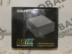 Boxed Gigabyte Brix Ultra Compact PC Computer GBBXBT-2807 RRP £150