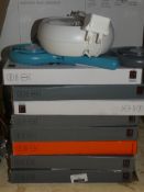 Assorted Items To Include 10 Hand Held Spectrum John Lewis Fans and 1 John Lewis Desk Fan RRP £10 (