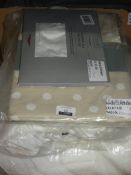 Assorted Items To Include Synthetic Soft Touch Topper 400 Thread Count 1 Polka Acrylic Coated