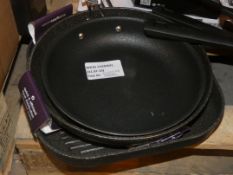 Assorted Pans By Never Stick RRP £40-£60 (ret00112782)(ret00590015)(213779)(Viewing And Appraisals