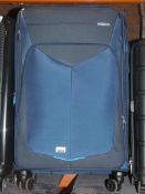American Tourister Four Wheel Suitcase In Blue RRP£115.0 (2145522)