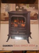 Igenix Oakman Flame Effective Stove RRP £90 (Viewing or Appraisals Highly Recommended)