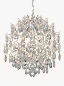 3 Light Ceiling Pendant Crystal Finish RRP £475 (2104682)(Viewing or Appraisals Highly Recommended)