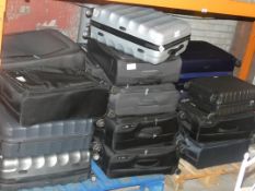 Lot To Contain 20 Assorted John Lewis Qube and Antler Suitcases Combined RRP £2000 (1804534)(