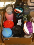 Assorted Drinking Bottles By Thermos Swell Sistema and Bodum RRP £10-£30 (ret00030646)(2090706)(