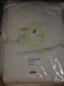 John Lewis Arlo Paired Lined Illet Curtains In White RRP£65.0 (RET00140979)