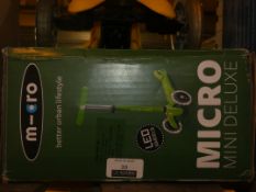 Micro Mini Deluxe Scooters RRP £80 Each (RET00095504)(2025896)(Viewing or Appraisals Highly