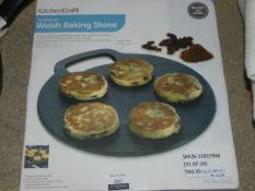 Lot to Contain 2 Assorted Items To Include a Kitchen Craft Tradition Welch Baking Stone and
