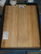 Lot to Contain 2 Assorted Items To Include Robert Welch Chopping Board and a Wood Fibre Cutting