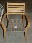 Rattan Wooden Outdoor Garden Chair RRP£160.0(MP364156)
