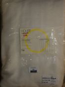Lot to Contain 2 Assorted Items To Include House By John Lewis Linen Curtains Eyelet Heading