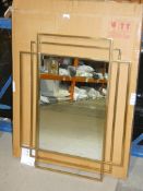 Shanghai 92x60cm Mirror RRP £250 (2070237)(Viewing and Appraisals Highly Recommended)