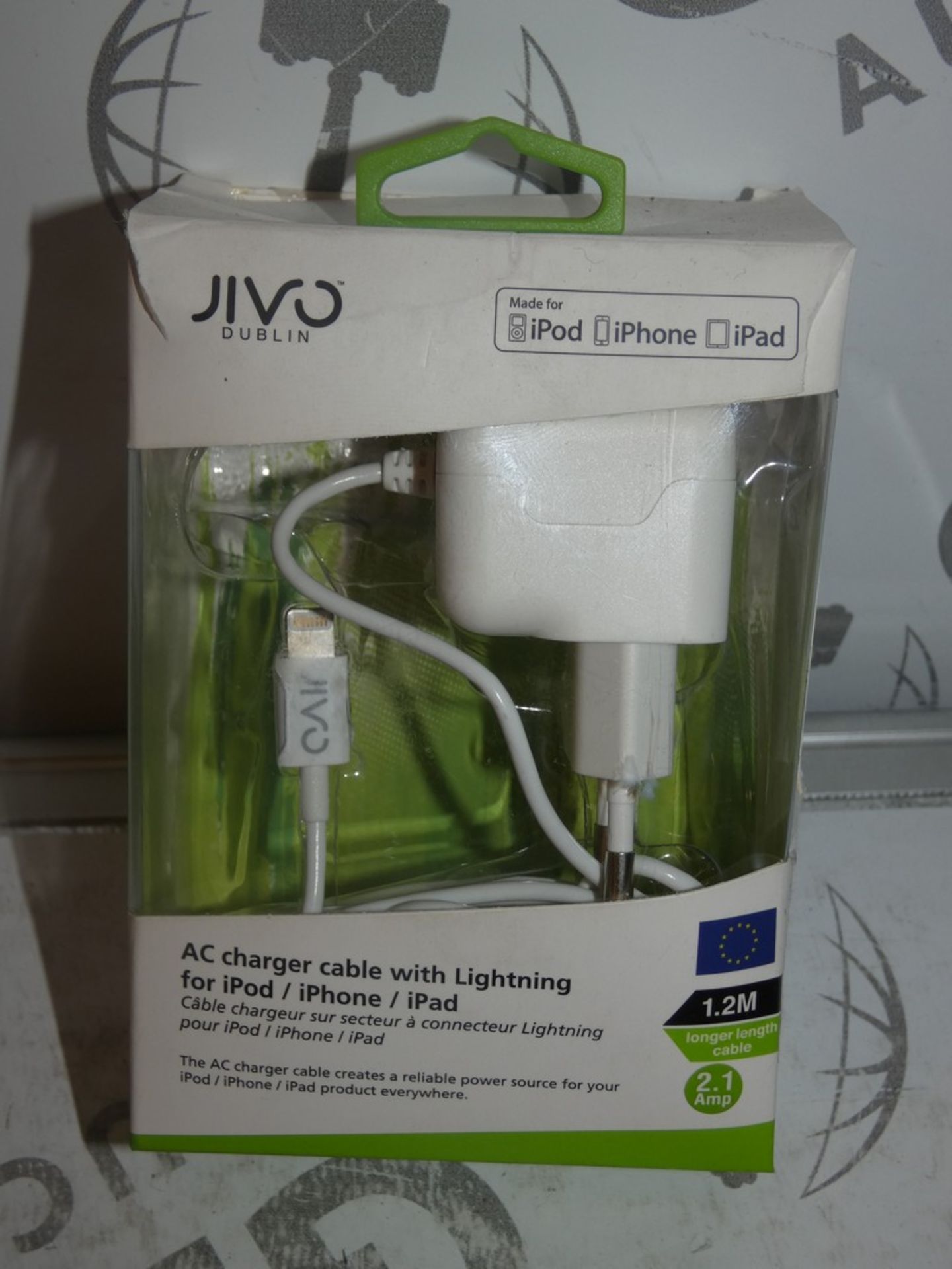 Lot to Contain 5 Boxed Brand New Jivo AC Charger Cable