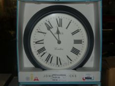 Lot To Contain 4 Jones Collection The Film Grey Painted Clocks Combined RRP £140 (1957431) (