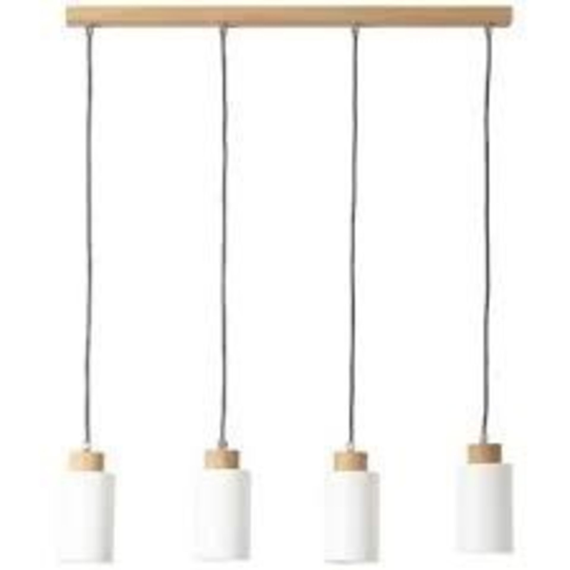 Boxed Linear Four Light Pendant RRP£160.0(Viewings And Appraisals Are Highly Recommended)