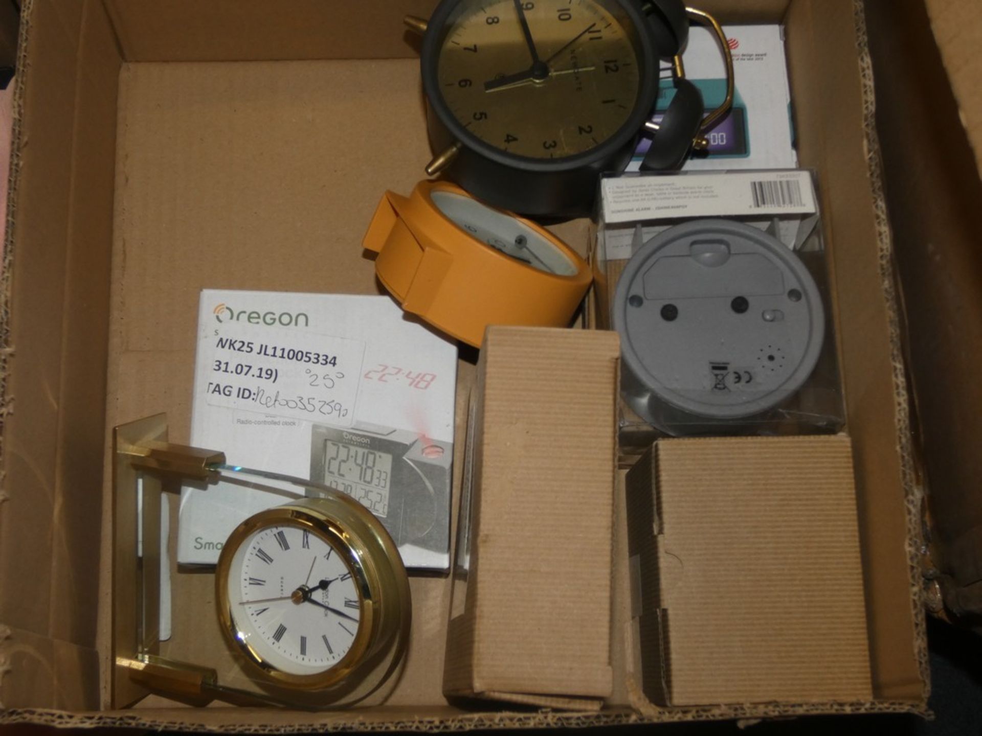 Lot to Contain Assorted Clocks By Acctim, London Clock Company, Lexon Newgate and Jones Combined RRP