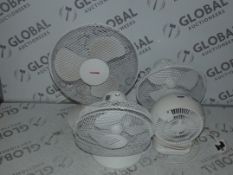 Lot To Contain 3x John Lewis Desk Fans RRP£40.0 (RET00153688)(2146722)(RET0019309)(RET00195150) (