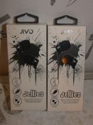 Lot to Contain 4 Jivo Jellies Earphones Combined RRP £40