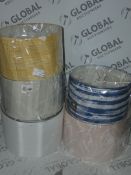 Lot to Contain 4 Assorted John Lewis Lampshades Combined RRP £100 (RET00149195)(RET00295504)(