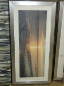 Artist Mike Shepherd Eb And Flow Framed Wall Art Print RRP £160 (2090216) (Viewings And Appraisals