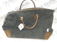 John Lewis And Partners Geneava Large Weekend Travel Bag In Black RRP £75 (RET00242532) (Viewings