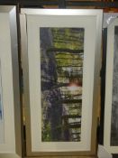 Bluebell Woods Panaramic By Artist Mike Shepherd Framed Wall Art Picture RRP £120 (2228043) (