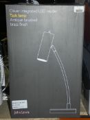 Boxed John Lewis And Partners Oliver Intergrated LED Reader Lamps RRP£45.0 (1917844)(1917523)(