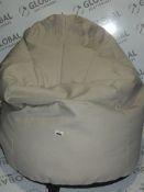 Beige And House Large Designer Bean Bag RRP£85.0 (2038758)(Viewings And Appraisals Highly