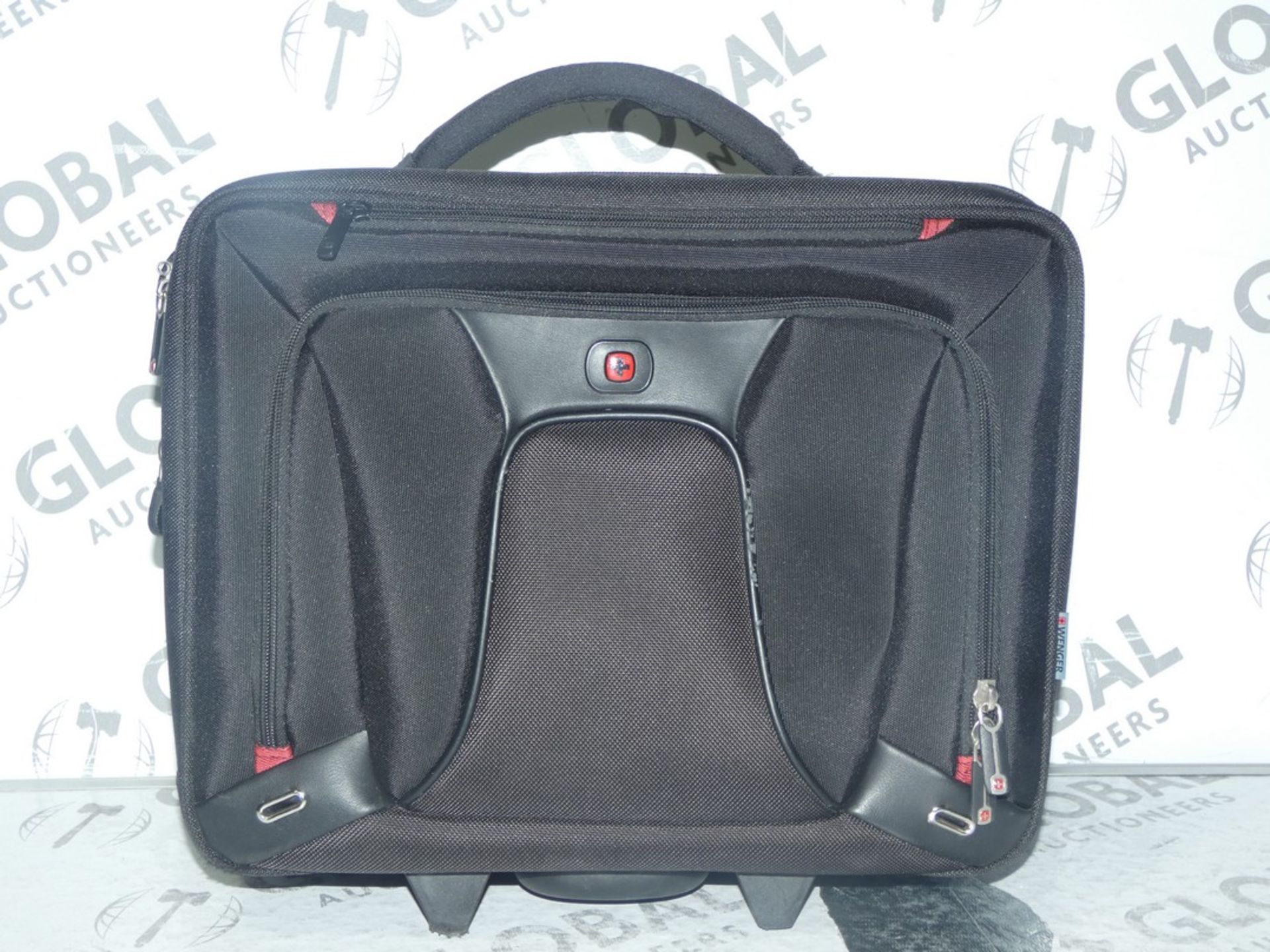 Wenga Wheeled Rolling Protective Laptop Briefcase RRP£100.0 (Viewings And Appraisals Highly