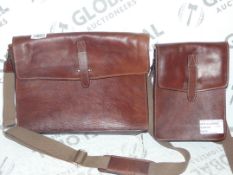 Assorted John Lewis And Partners Soft Italian Leather Laptop Bags And Tablet Pouches RRP£100-140.